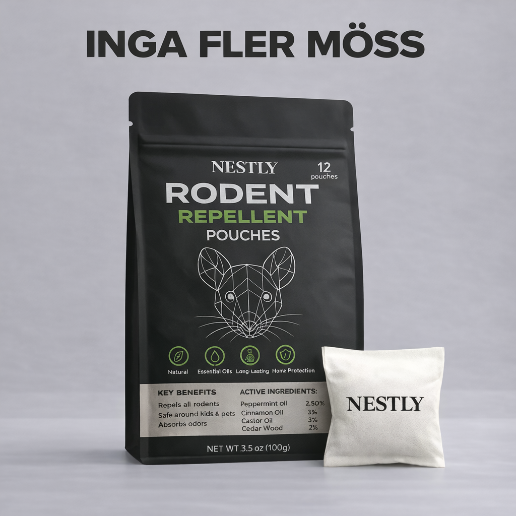 Rodent Guard - Placera dessa påsar överallt där möss gömmer sig och se dem försvinna, för gott